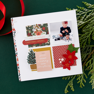 In the Pines Embossing Folder from the Make It Merry Collection