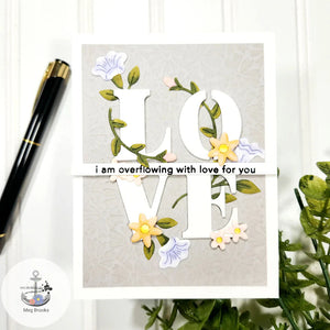 Hero Arts Love and Florals Dies