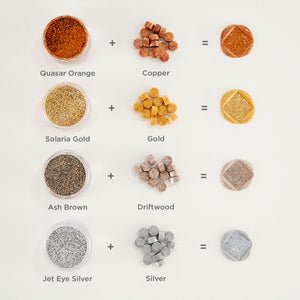 Art Glitter Ash Brown Glitter 1/2 Oz.