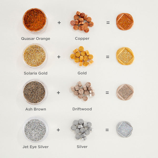Art Glitter Ash Brown Glitter 1/2 Oz.
