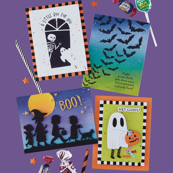 Ghoulish Greetings Press + Foil Plate & Die Set