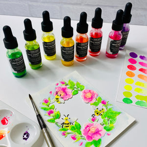 Hero Arts Neon Brights Red Liquid Watercolor