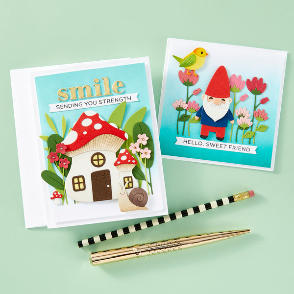 Hello Smile Etched Dies from the Out and About Collection