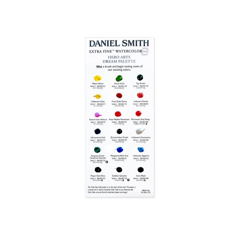 Hero Arts Daniel Smith Watercolor Dot Dream Palette