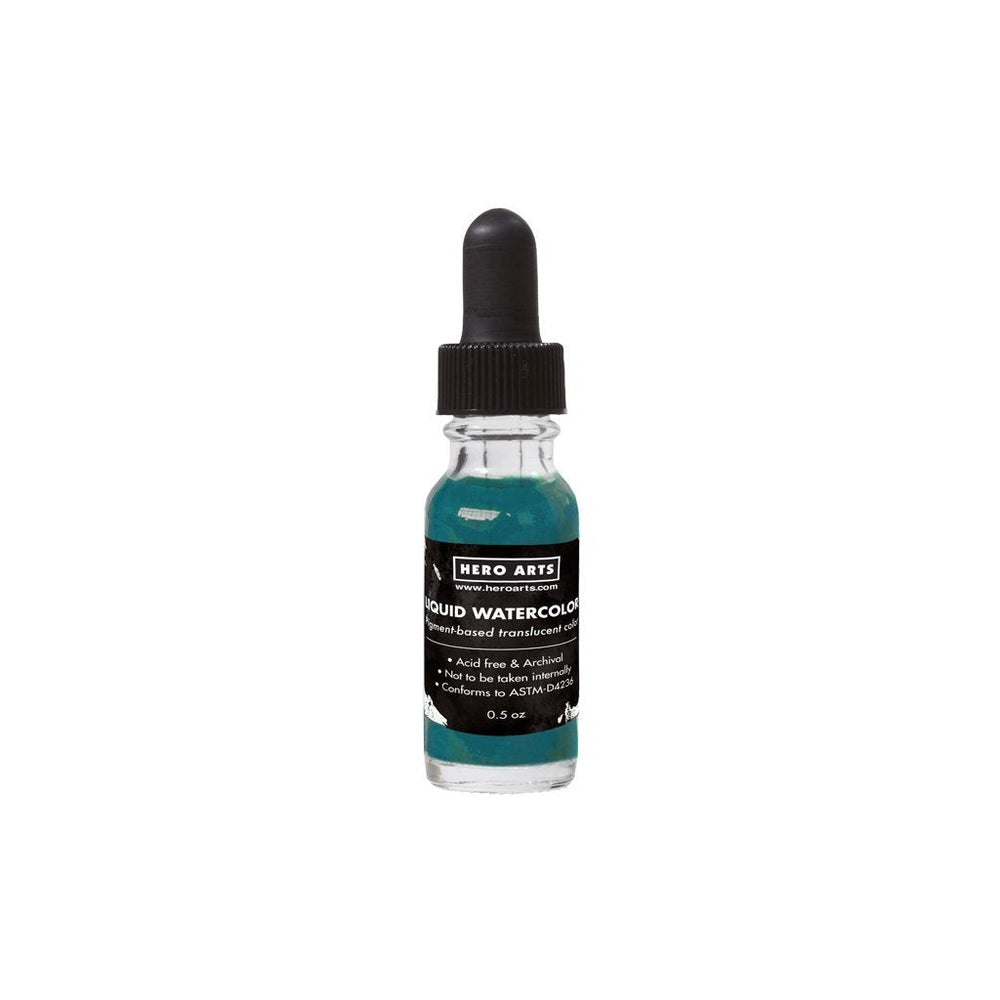 Hero Arts Dark Teal Liquid Watercolor