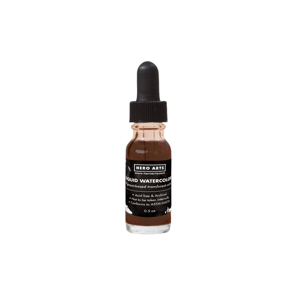 Hero Arts Cocoa Liquid Watercolor