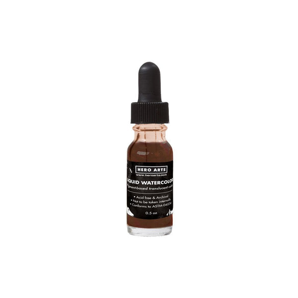Hero Arts Cocoa Liquid Watercolor