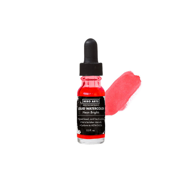 Hero Arts Neon Brights Red Liquid Watercolor