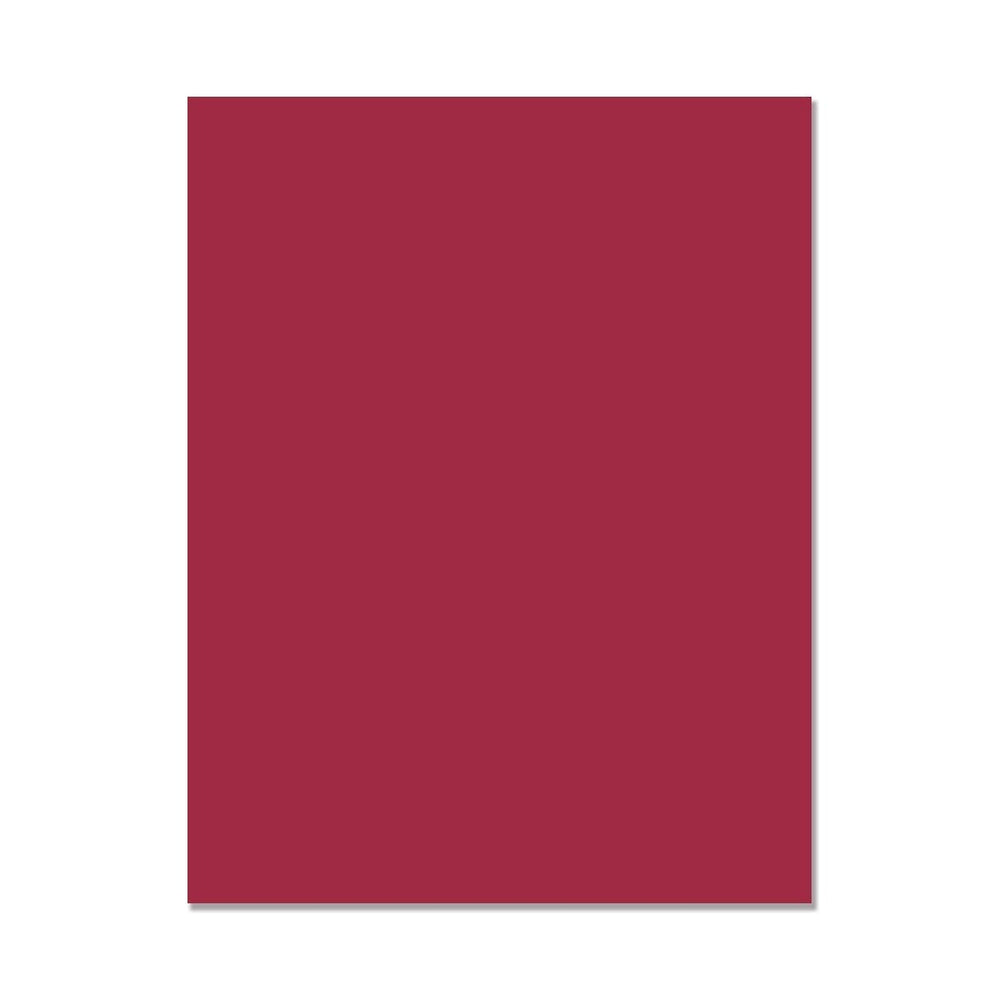 Hero Arts Cranberry Hero Hues Premium Cardstock 8.5 x 11" - 10 Pack