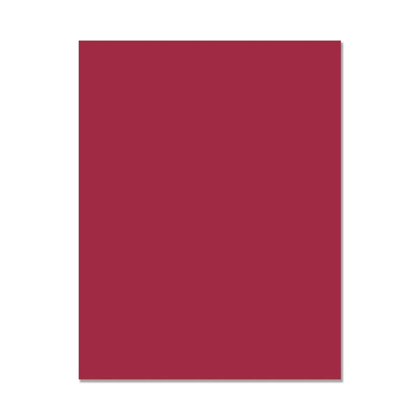 Hero Arts Cranberry Hero Hues Premium Cardstock 8.5 x 11" - 10 Pack