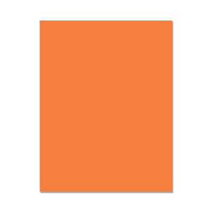 Hero Arts Papaya Hero Hues Premium Cardstock 8.5 x 11" - 10 Pack