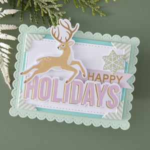 Rosie's Studio Peppermint Twist Chipboard Frames & Corners