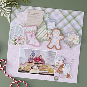 Rosie's Studio Peppermint Twist Chipboard Frames & Corners