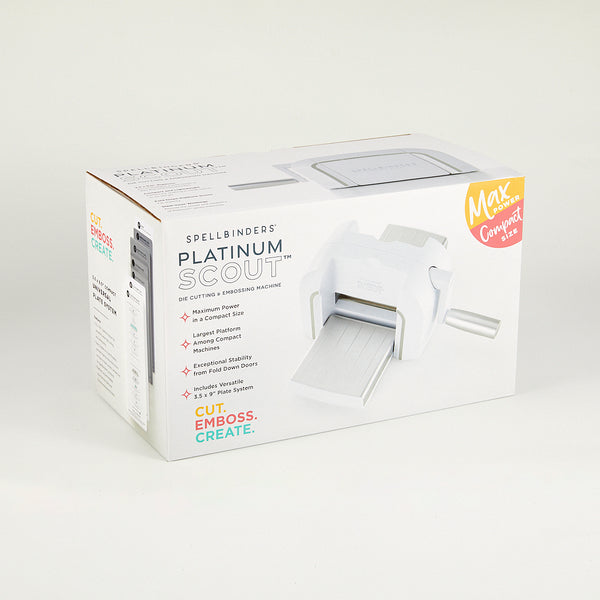 Platinum Scout Die Cutting and Embossing Machine - 3.5" Platform