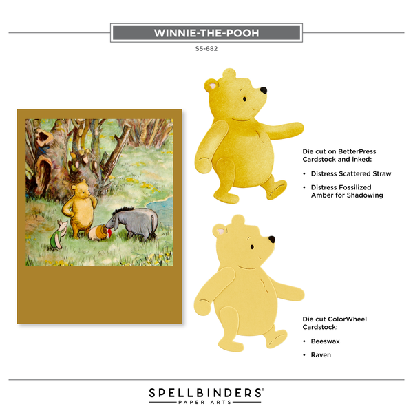 Say Cheese Classic Pooh Die Bundle with Simple Stories