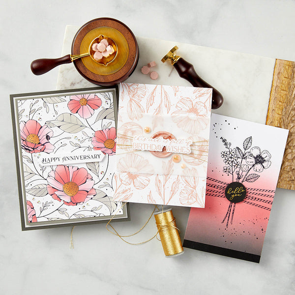 You are Everything Sentiments Press + Foil Plate & Die Set