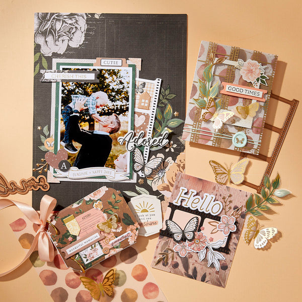 Cherish This Press + Foil Plate & Die Set