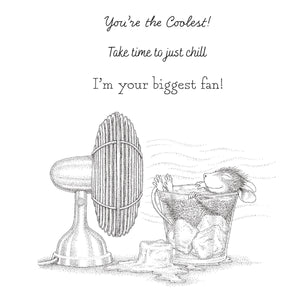 Stay Cool Cling Rubber Stamp Set from the House-Mouse Summer Fun Collection