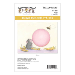 Pop! Cling Rubber Stamp Set from the House-Mouse Summer Fun Collection