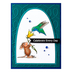 Sweet Nectar Cling Rubber Stamp Set from the House-Mouse Rare Bloom Collection