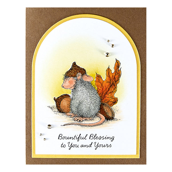 Hats Off to You! Cling Rubber Stamp Set from the House-Mouse Tree-mendous Christmas Collection