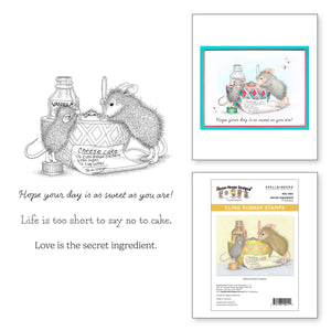 Secret Ingredient Cling Rubber Stamps from the House-Mouse Heart and Soul Collection