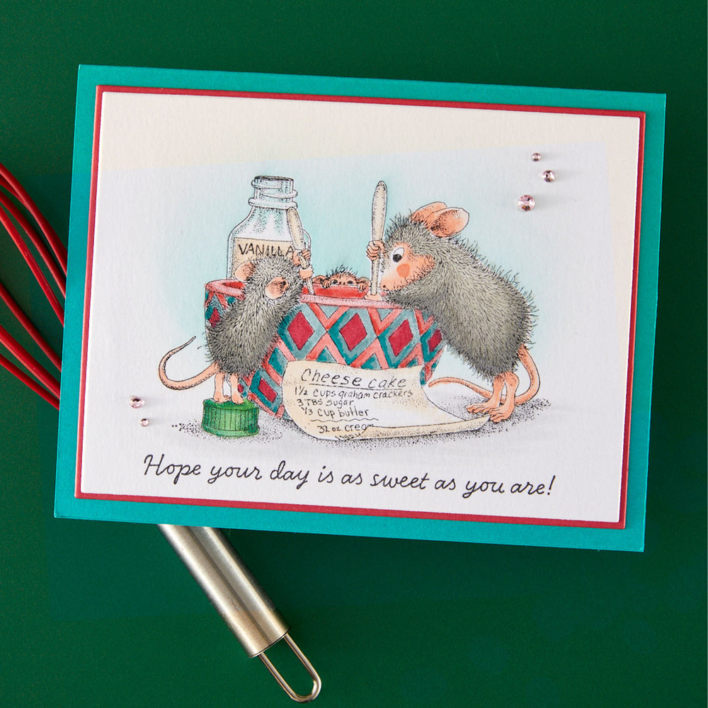 Secret Ingredient Cling Rubber Stamps from the House-Mouse Heart and Soul Collection