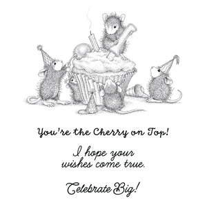 House-Mouse The Cherry on Top Cling Rubber Stamp Set
