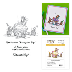House-Mouse The Cherry on Top Cling Rubber Stamp Set