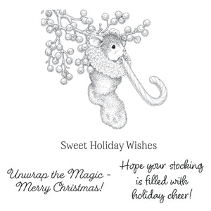 House-Mouse Sweet Twist Cling Rubber Stamp Set