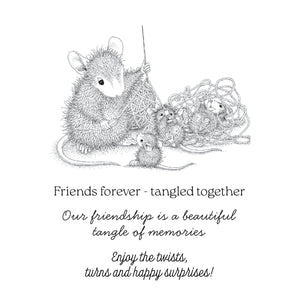 House-Mouse Tangled Cling Rubber Stamp Set