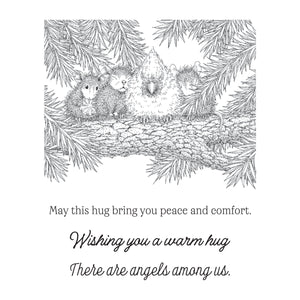 House-Mouse Warm Hugs Cling Rubber Stamp Set