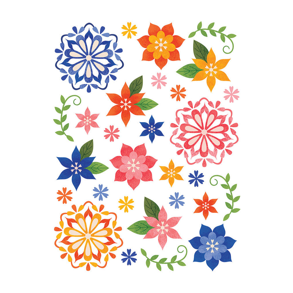 Hero Arts Graphic Florals Hero Transfers