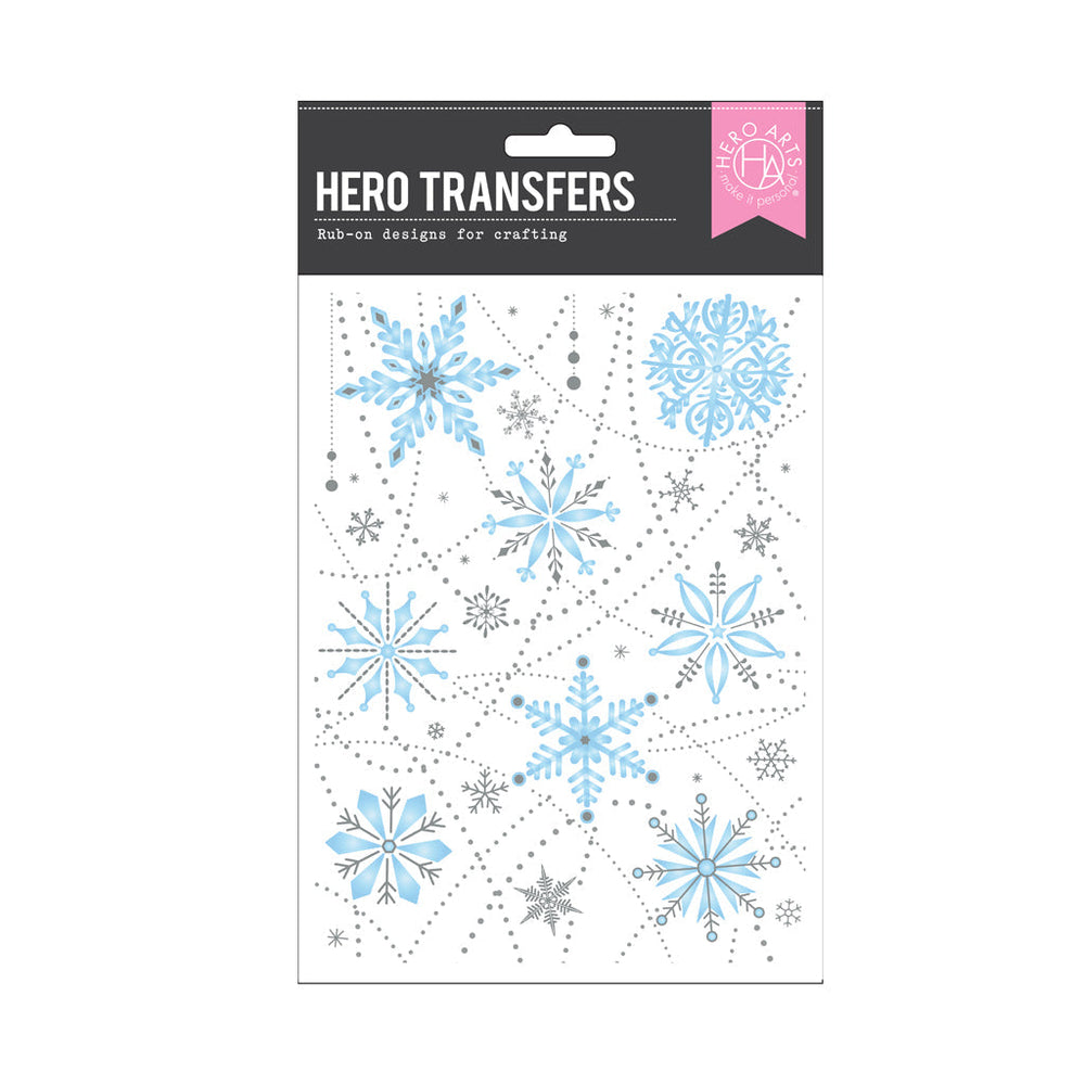 Hero Arts Snowflake Hero Transfers