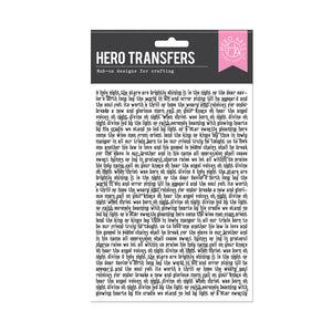 Hero Arts Holiday Collage Hero Transfers