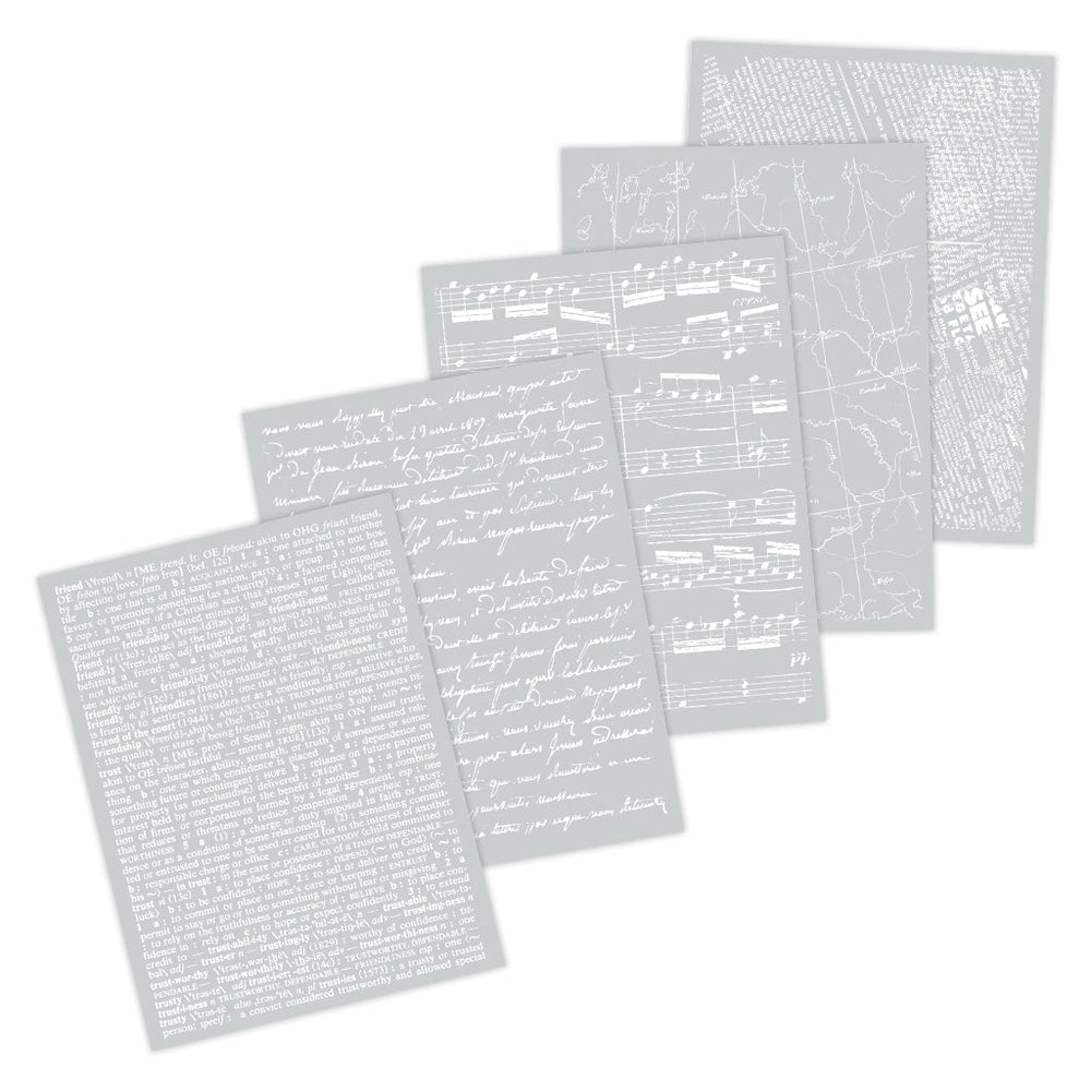 Hero Arts White Collage Backgrounds Part 2 Hero Transfers