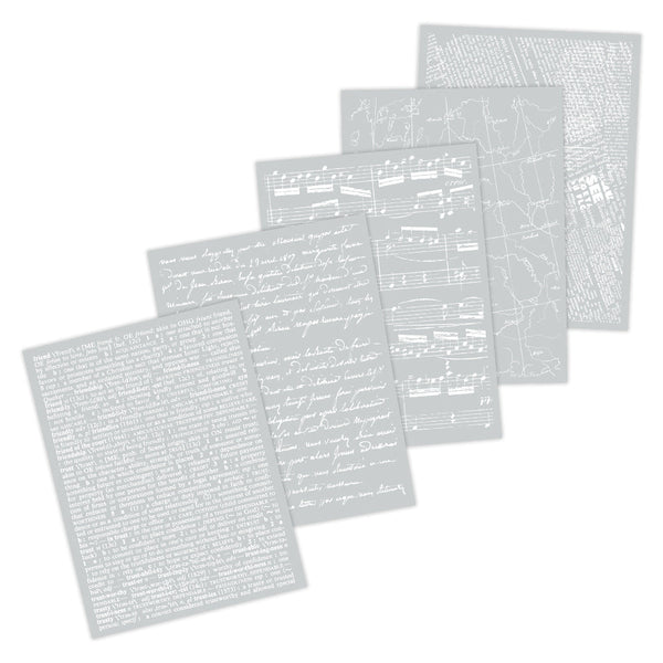 Hero Arts White Collage Backgrounds Part 2 Hero Transfers