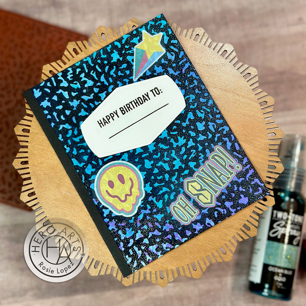 Hero Arts Notebook Messages Hero Transfers by Ralph Tyndall