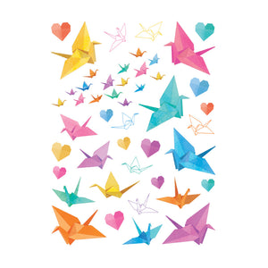 Hero Arts Origami Cranes Hero Transfers