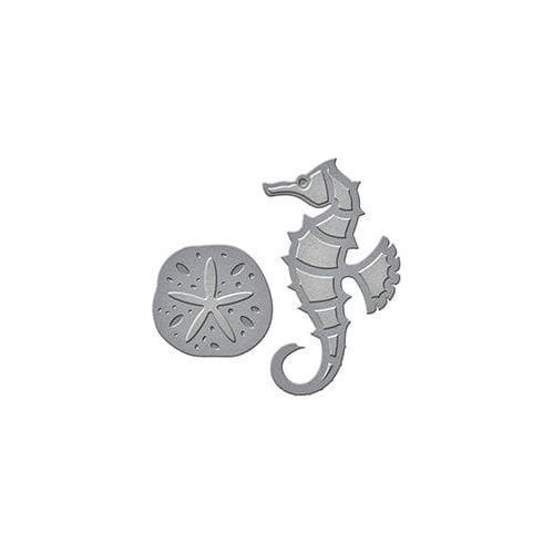 Die D-Lites Seahorse & Sand Dollar Etched Dies