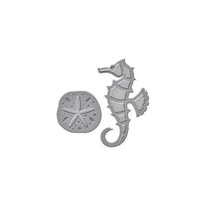 Die D-Lites Seahorse & Sand Dollar Etched Dies