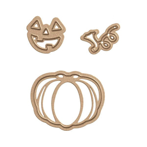 Die D Lites Jack O Lantern Holiday 2017 Etched Dies