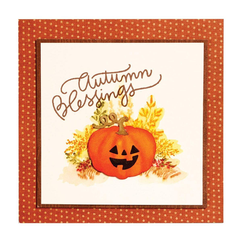 Die D Lites Jack O Lantern Holiday 2017 Etched Dies