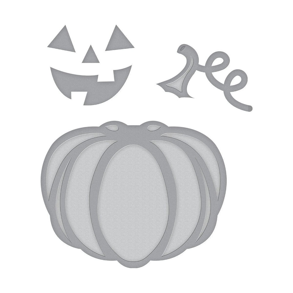 Die D Lites Jack O Lantern Holiday 2017 Etched Dies