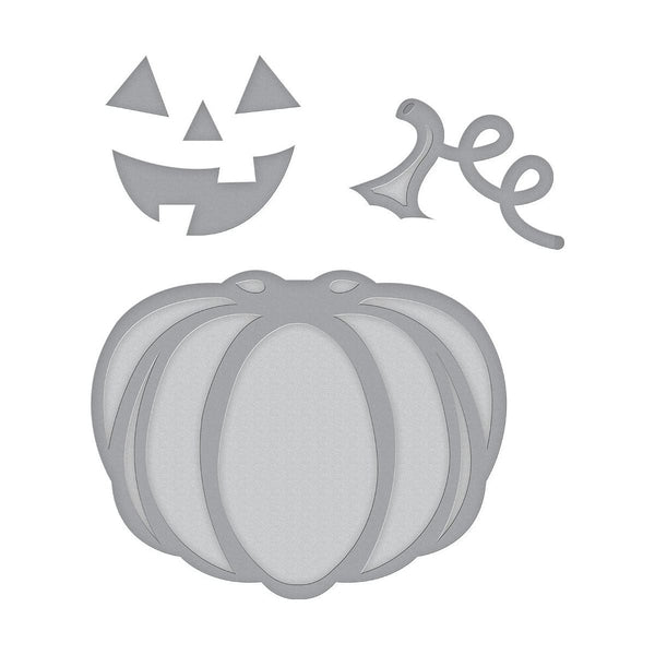Die D Lites Jack O Lantern Holiday 2017 Etched Dies