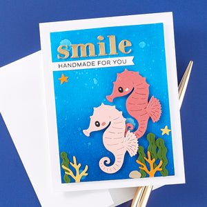 Hello Smile Etched Dies from the Out and About Collection