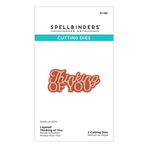 Layered Thinking of You Etched Dies