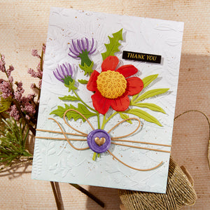 Field Notes Wildflowers Etched Dies