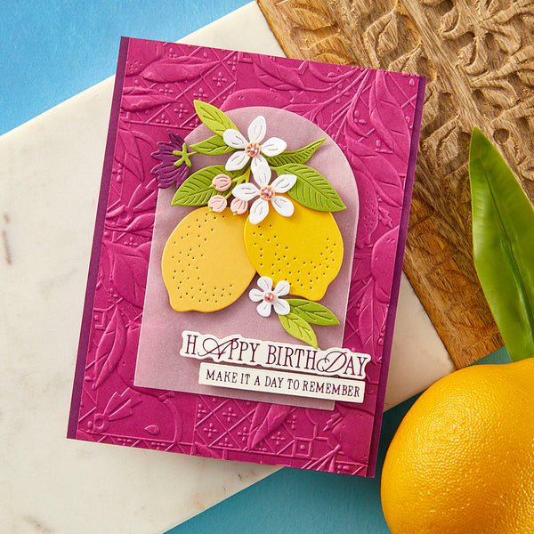 La Dolce Vita Sentiments Press + Foil Plate & Die Set