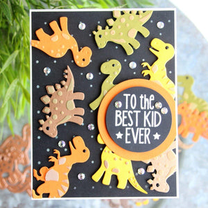 Die D-Lites Dinosaurs Etched Dies
